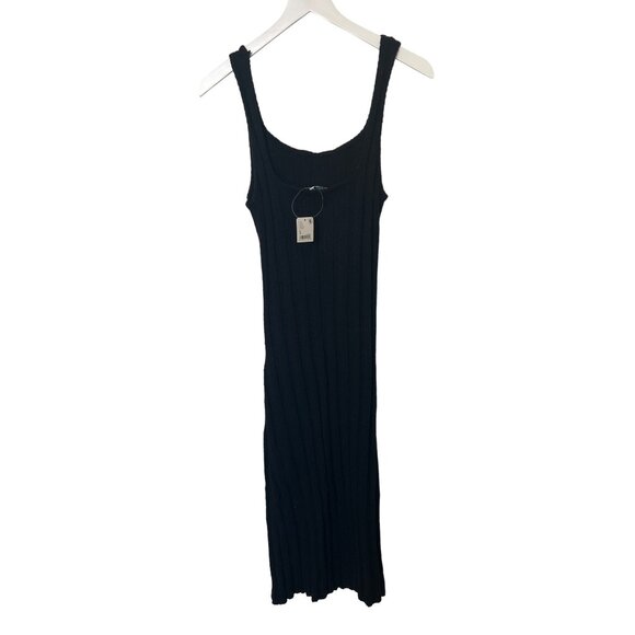 Free People Santos Black Sweater Midi Dress - Picture 7 of 7